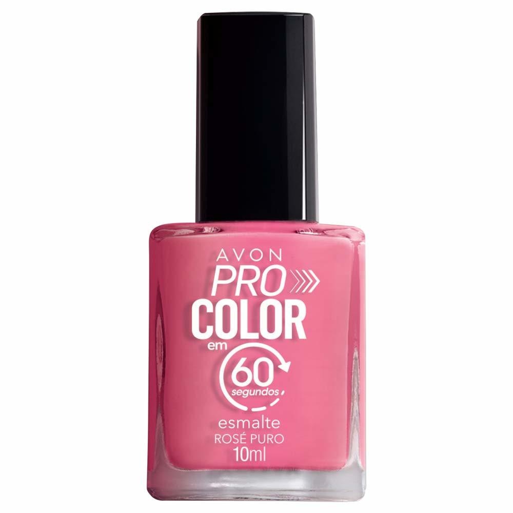 Esmalte Pro Color 60 Segundos Avon Shopee Brasil