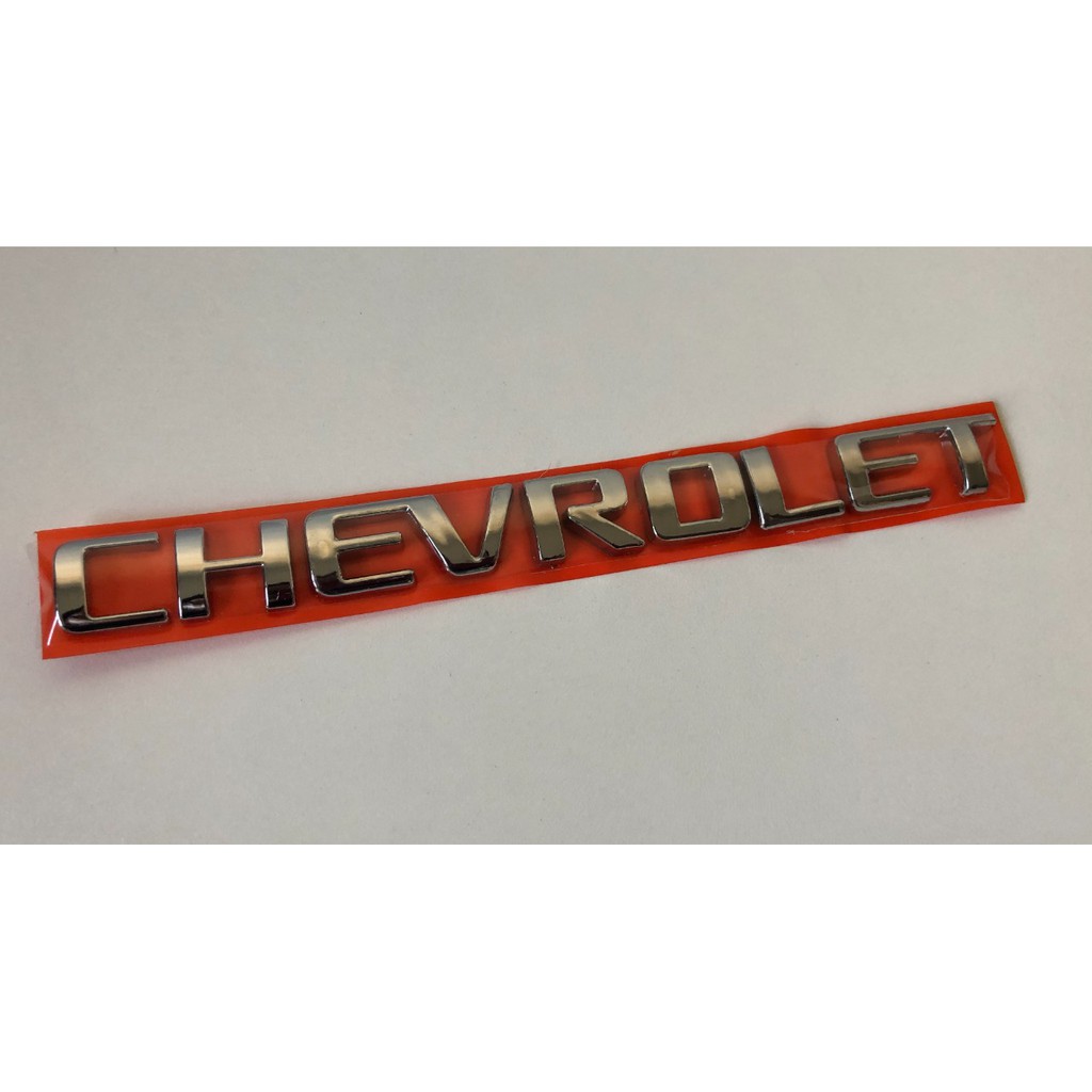 Emblema Letreiro Chevrolet P Captiva Cromado Gm Shopee Brasil