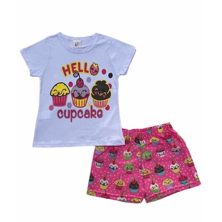 Kit 2 Conjuntos Infantil Menina Estampas Variadas E Sortidas 2