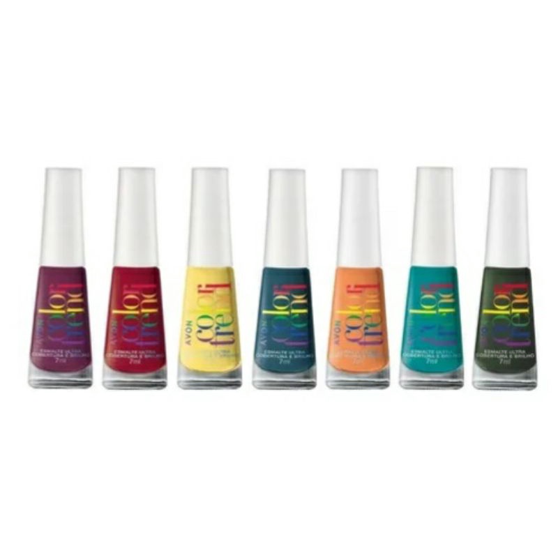 Esmalte Color Trend Ultra Cobertura E Brilho Avon Ml Shopee Brasil