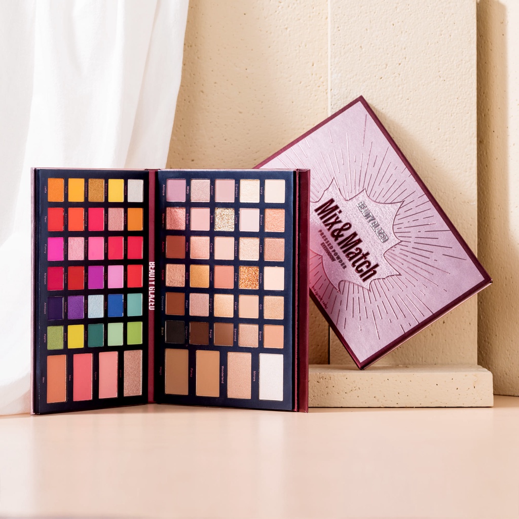 Paleta De Sombras Beauty Glazed Mix Match Original Importada