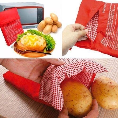 Saco Para Assar Batatas Express No Micro Ondas Shopee Brasil