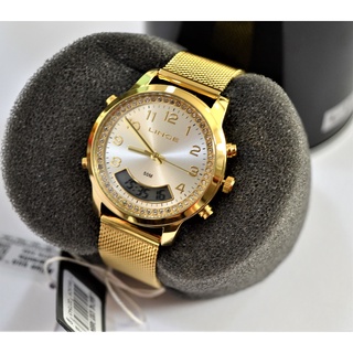 Relogio Lince Dourado Anadigi Numeros Lag L S Kx Shopee Brasil