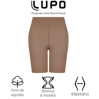 Short Modelador Lupo Original Loba Levanta Bumbum Diminui Barriga Reduz