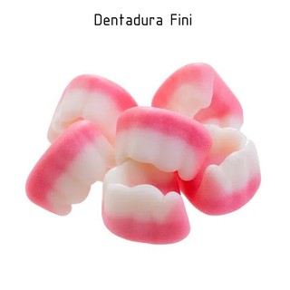 Caixa De Bala Gelatina Mini Dentaduras Fini 1 Caixa 12 Unidades