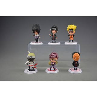 Kit Action Figures Bonecos Brinquedos Brinde Naruto Itachi Killer