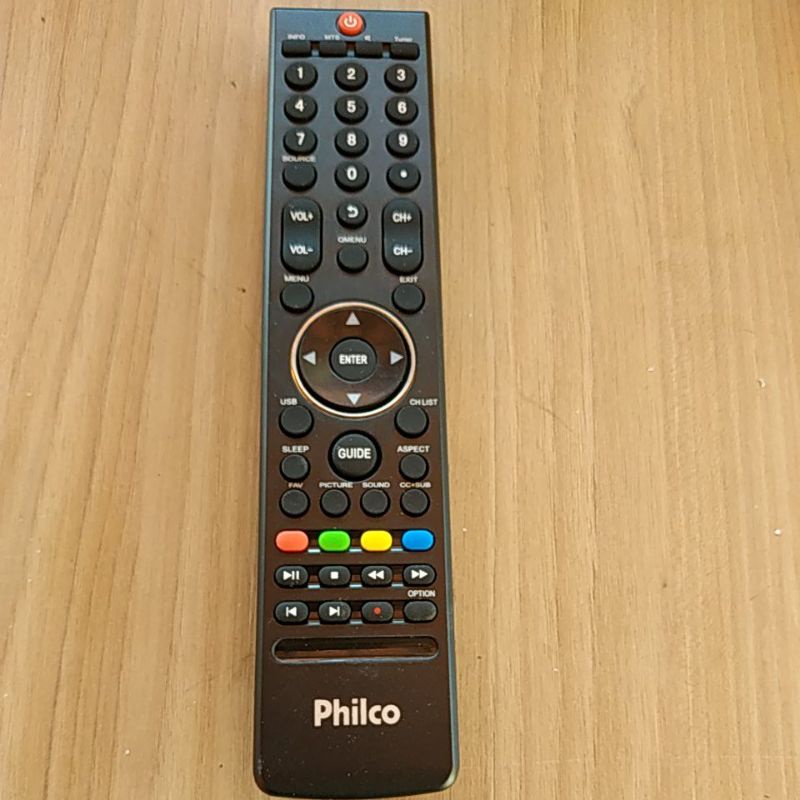 Controle Remoto Tv Philco Original Ph32e32d Tecla Guide E Tecla Tuner