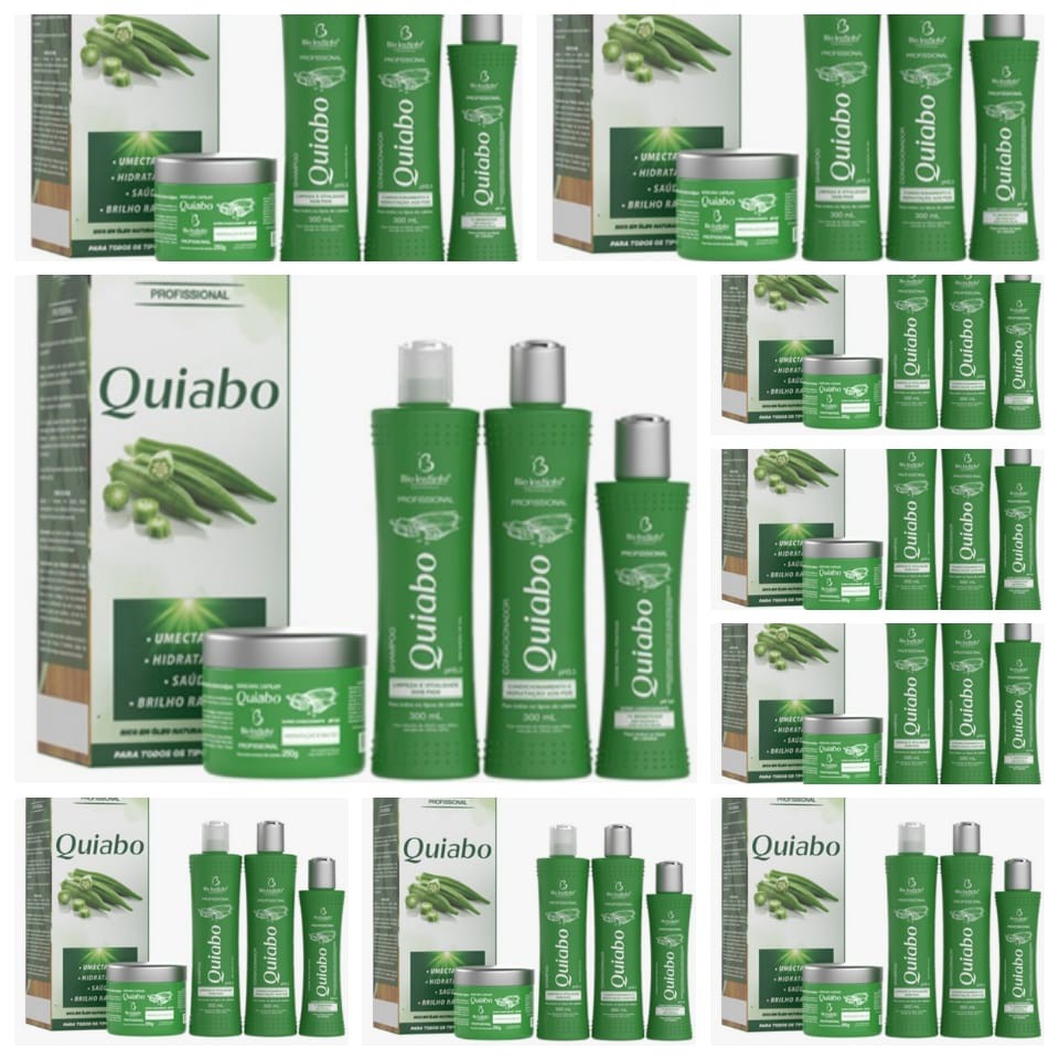 Kits Capilar Quiabo Itens Bio Instinto Atacado Shopee Brasil