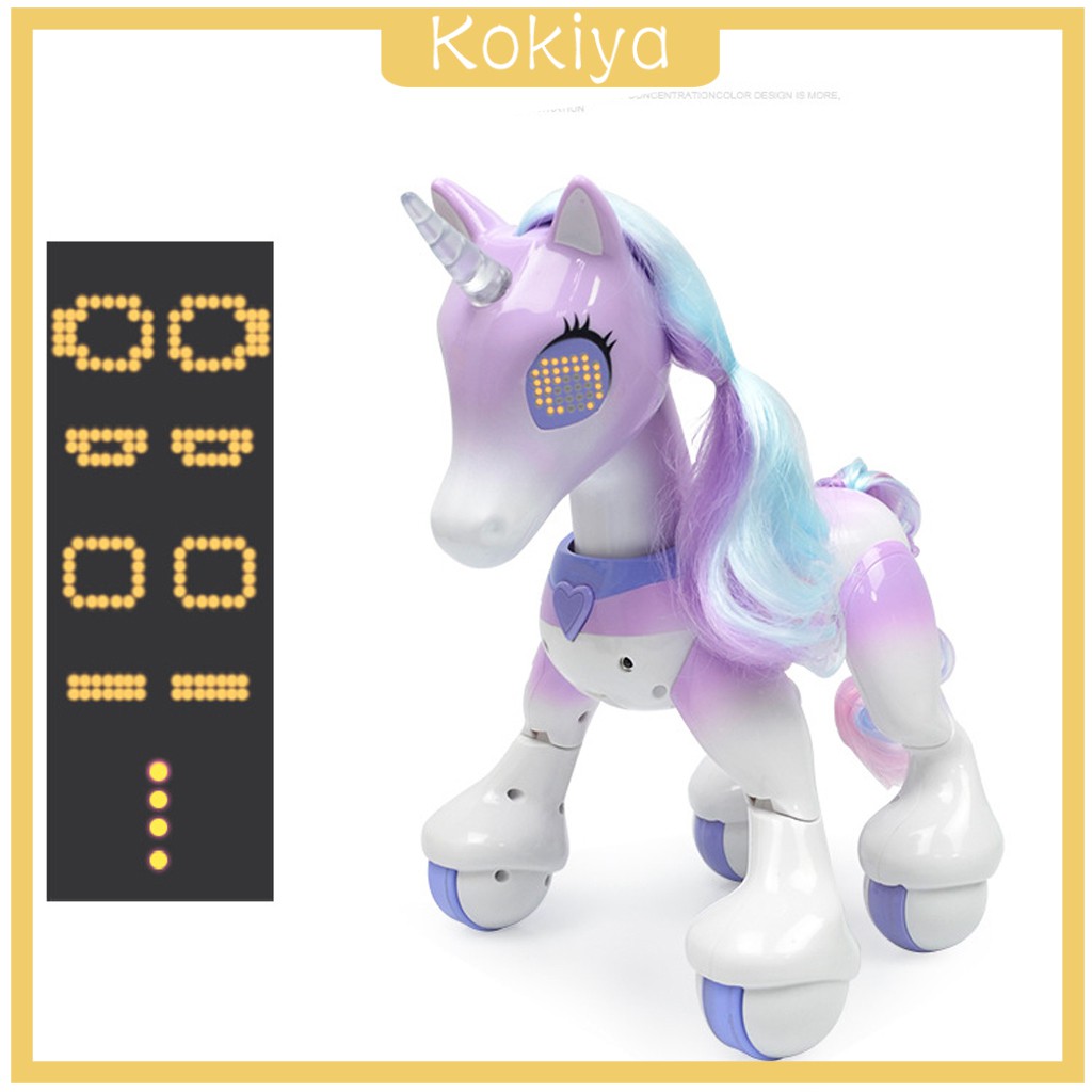 Kokiya Robô De Controle Remoto Smart Interativo De Unicórnio Para Meninos E Meninas