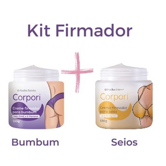 Kit Creme Firmador Seios Creme Firmador Bumbum Corpori Gr Cada