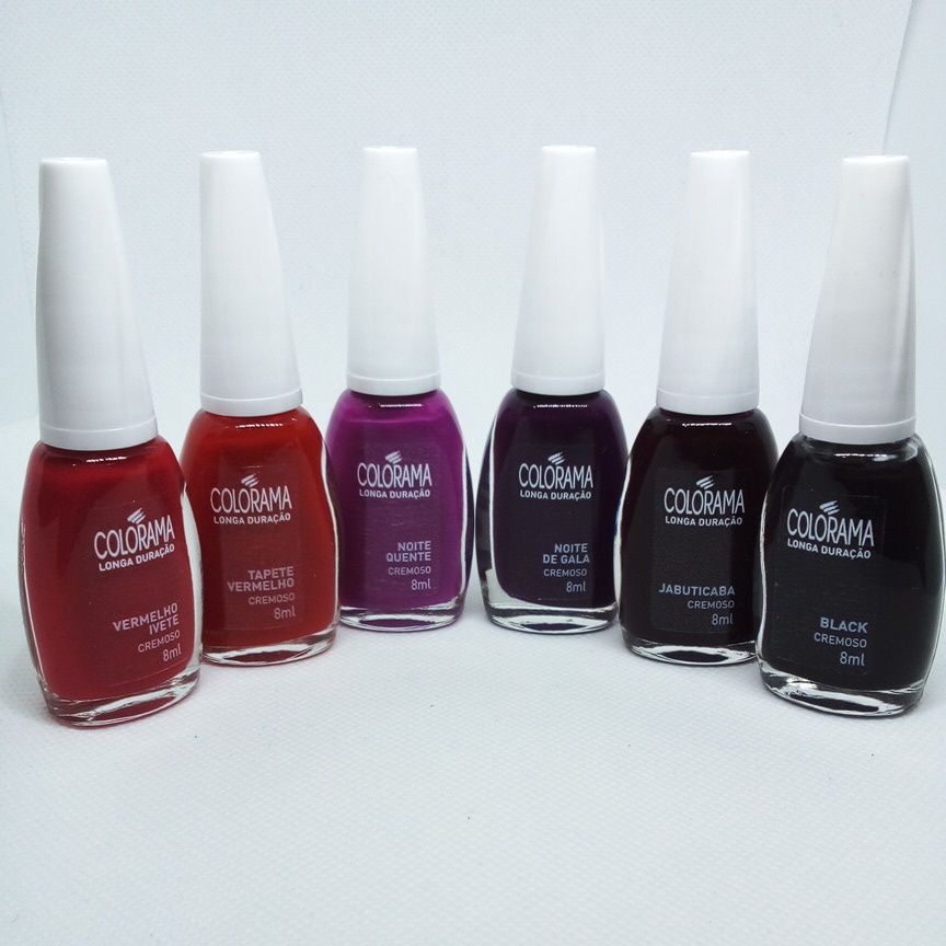 Kit Glamour Esmaltes Colorama Shopee Brasil