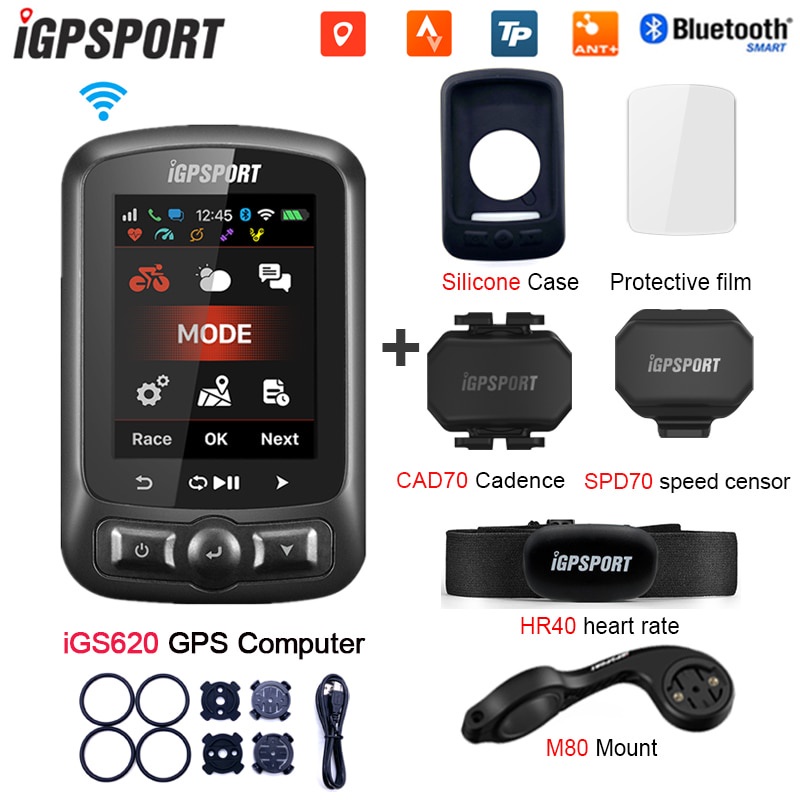 Igpsport Igs Gps Ciclismo Computador Wifi Cron Metro Ant