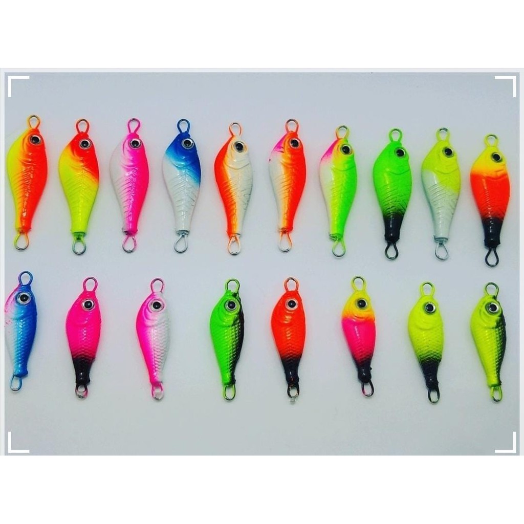 Kit Iscas Artificiais Jumping Jig Micro Jig Pindoca G C Sup