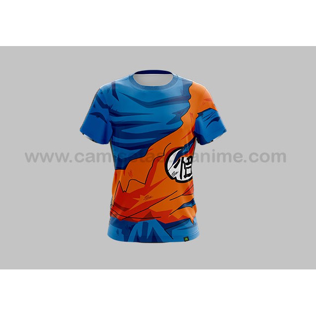 Camiseta Full Geek Anime Dragon Ball Goku Uniforme Shopee Brasil