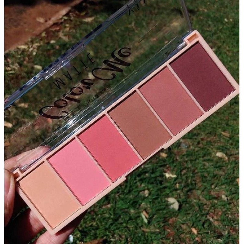 Vivai Paleta De Blush Color Me Matte Shopee Brasil