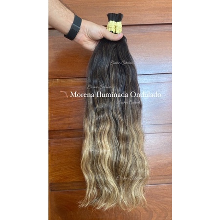 Cabelo Humano Indiano Morena Iluminada 55 Cm 100 Gramas Shopee Brasil