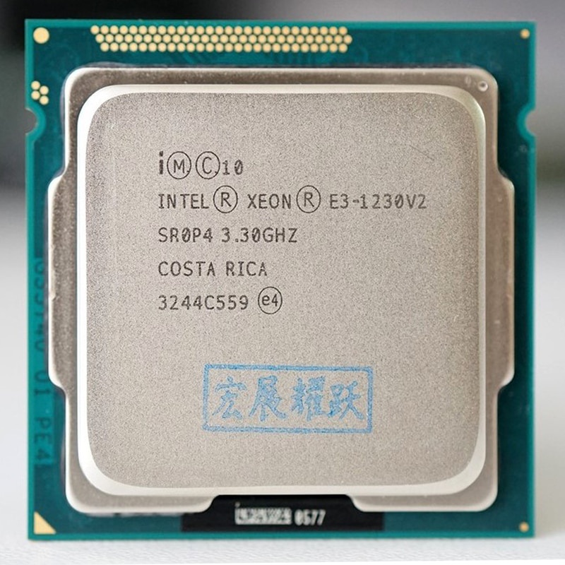 Processador De Xeon Intel E3 1230 V2 E3 PC Mesa De Computador CPU Quad