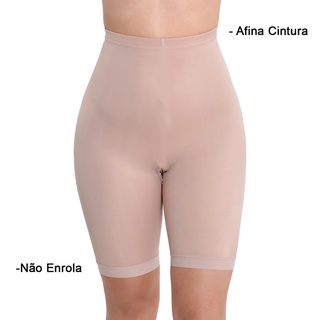 Bermuda Cinta Modeladora Feminina Short Segunda Pele Slim Shortinho