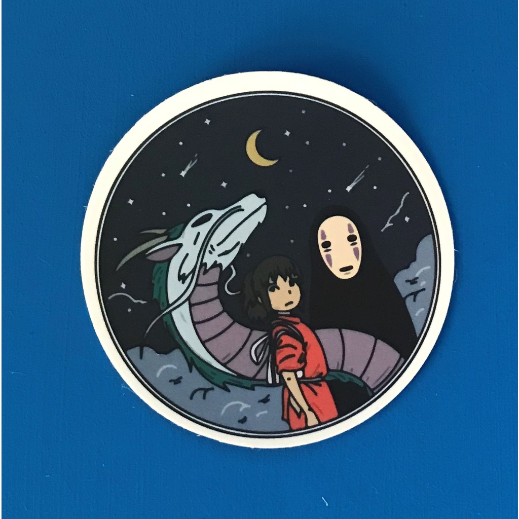 Adesivo Studio Ghibli Modelo 87 Shopee Brasil