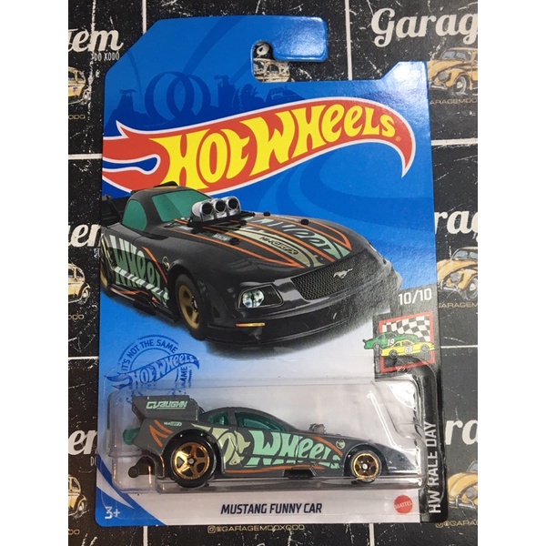 Hot Wheels Mustang Funny Car T Hunt Shopee Brasil