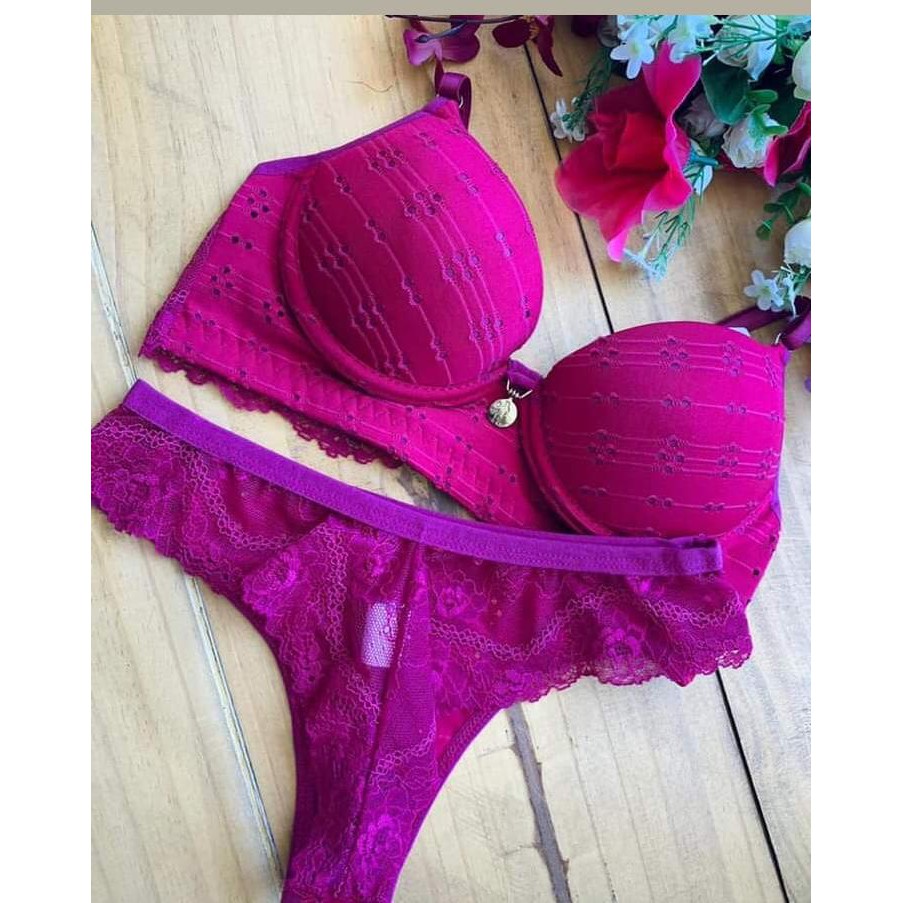 CONJUNTO LINGERIE C BOJO SEXY Shopee Brasil