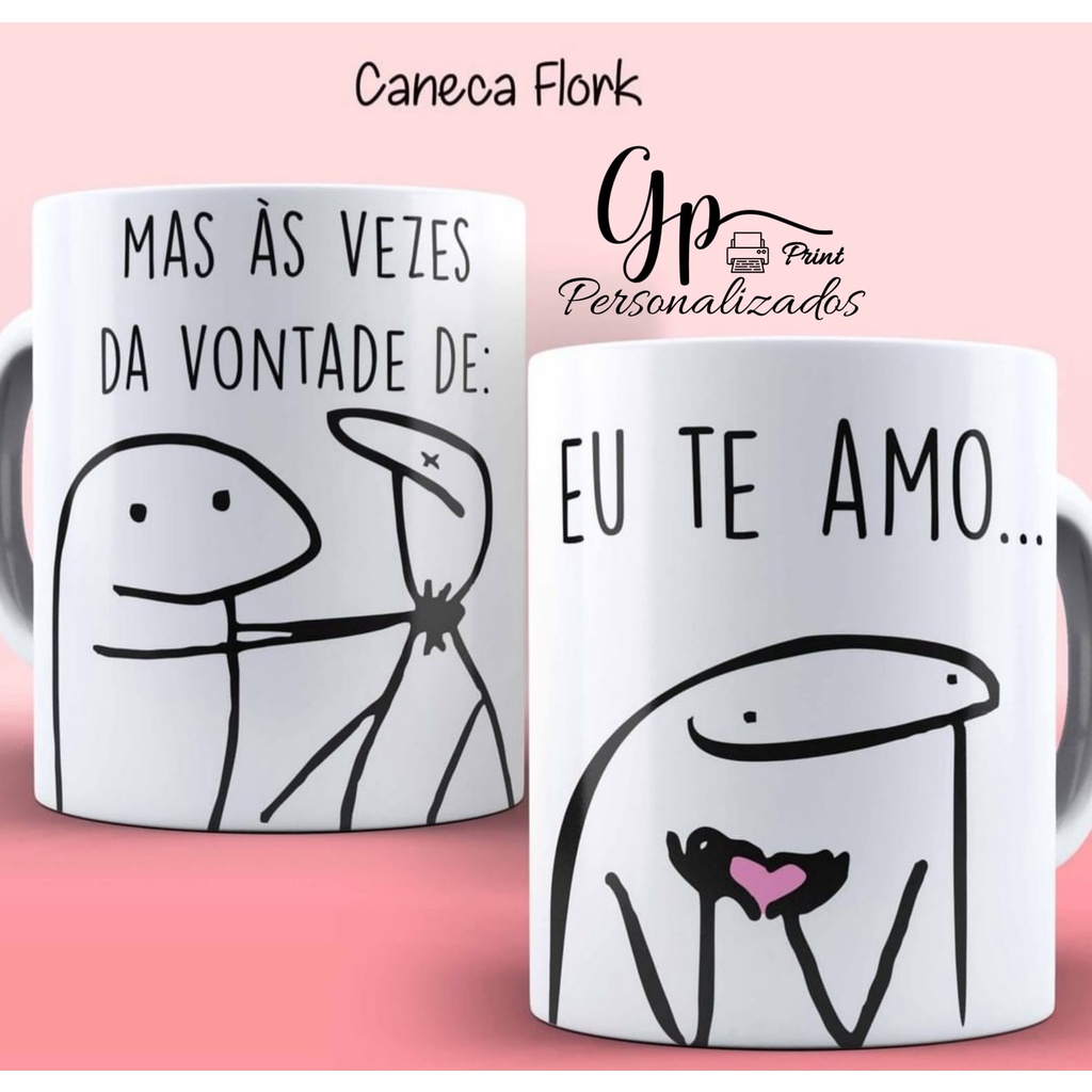 Caneca Personalizada Flork Café Em Caso De Emergência Meu Tipo