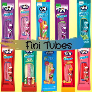 Bala Fini Tubes Diversos Sabores CAIXA Display 12 Unidades De 17g