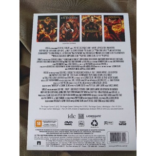 Dvd Box Jogos Vorazes Cole O Discos Seminovo Shopee Brasil