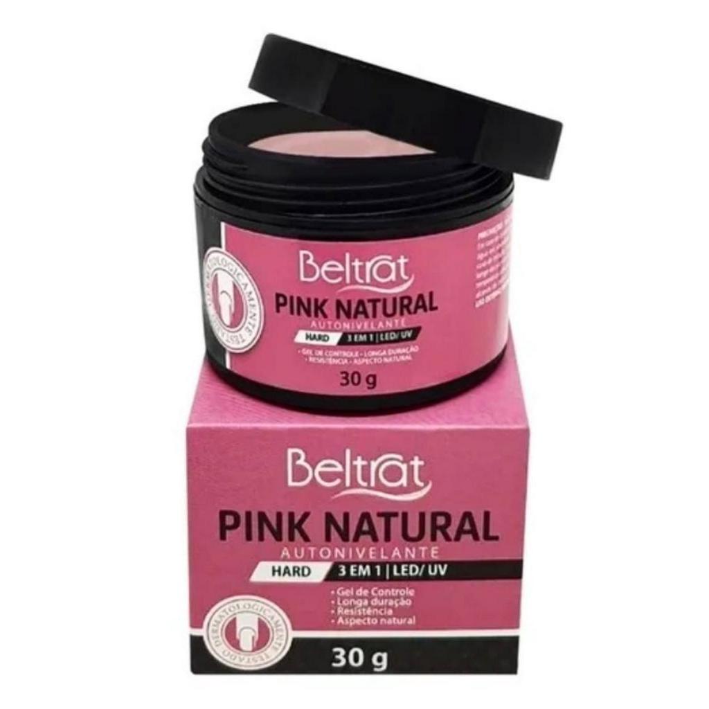 Gel Hard Pink Natural G Led Uv Beltrat Alongamento De Unhas Gel Fibra