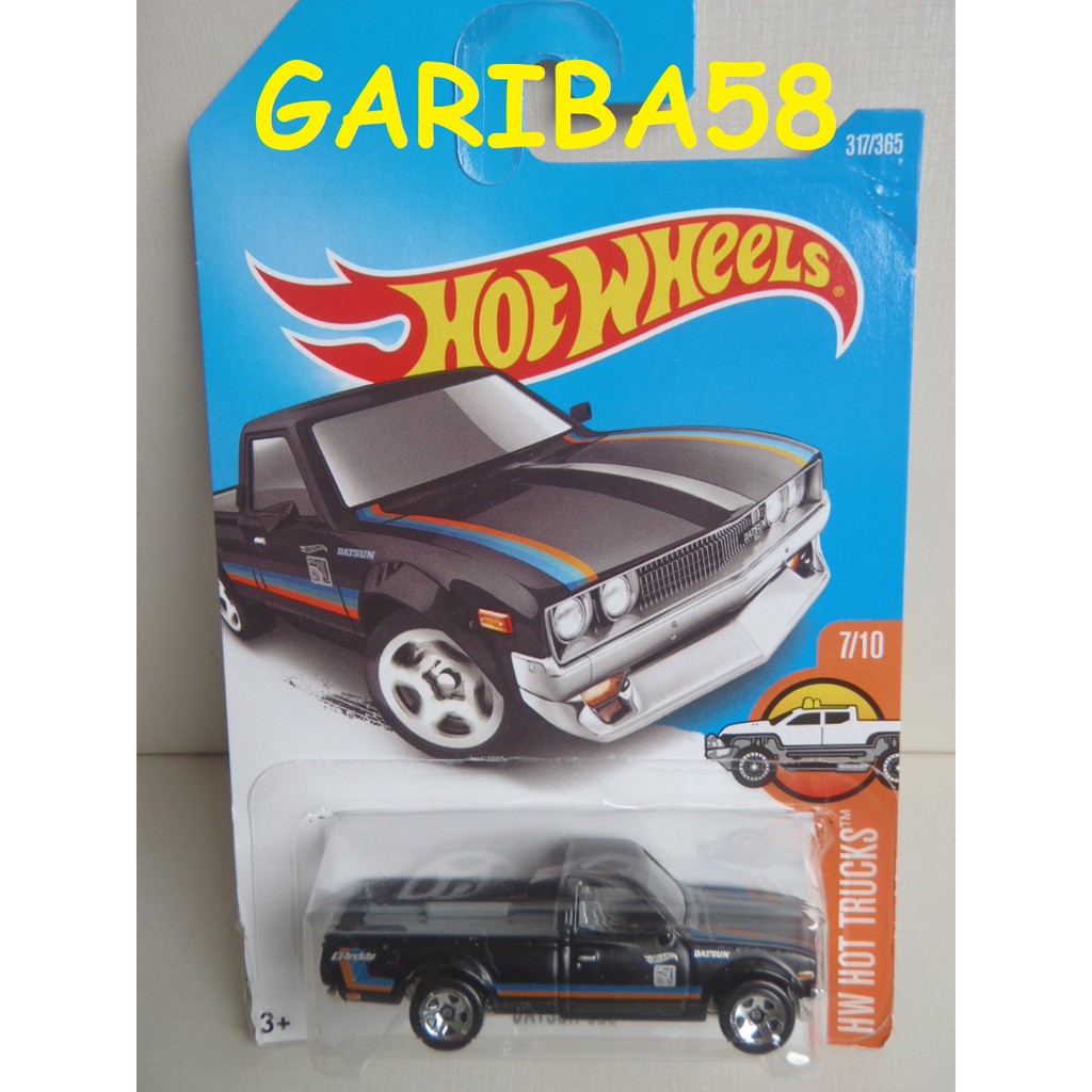 HOT WHEELS DATSUN TRUCKS SERIES GARIBA Shopee Brasil