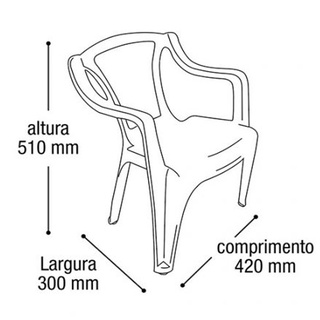 Mini Cadeira Poltrona Infantil Label Arqplast Menino Menina