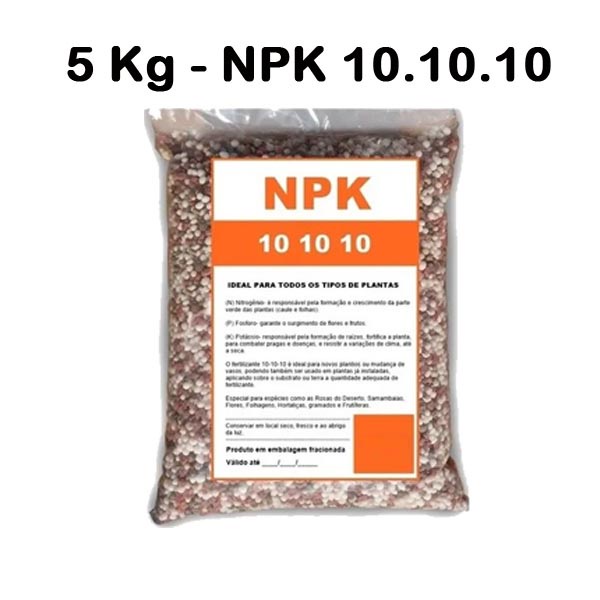 5 Kg Adubo Fertilizante NPK 10 10 10 HERINGER Shopee Brasil