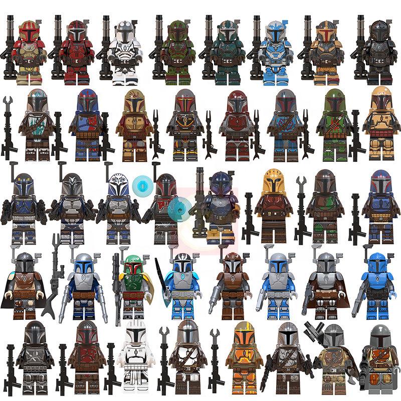 Lego Heavy Infantry Mandalorian Paz Vizla Yoda Plástico Mini Figuras