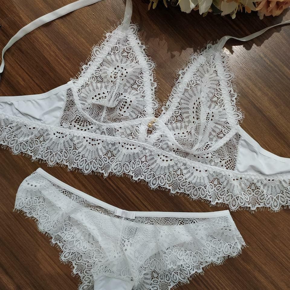 Conjunto Lingerie Luxo Shopee Brasil
