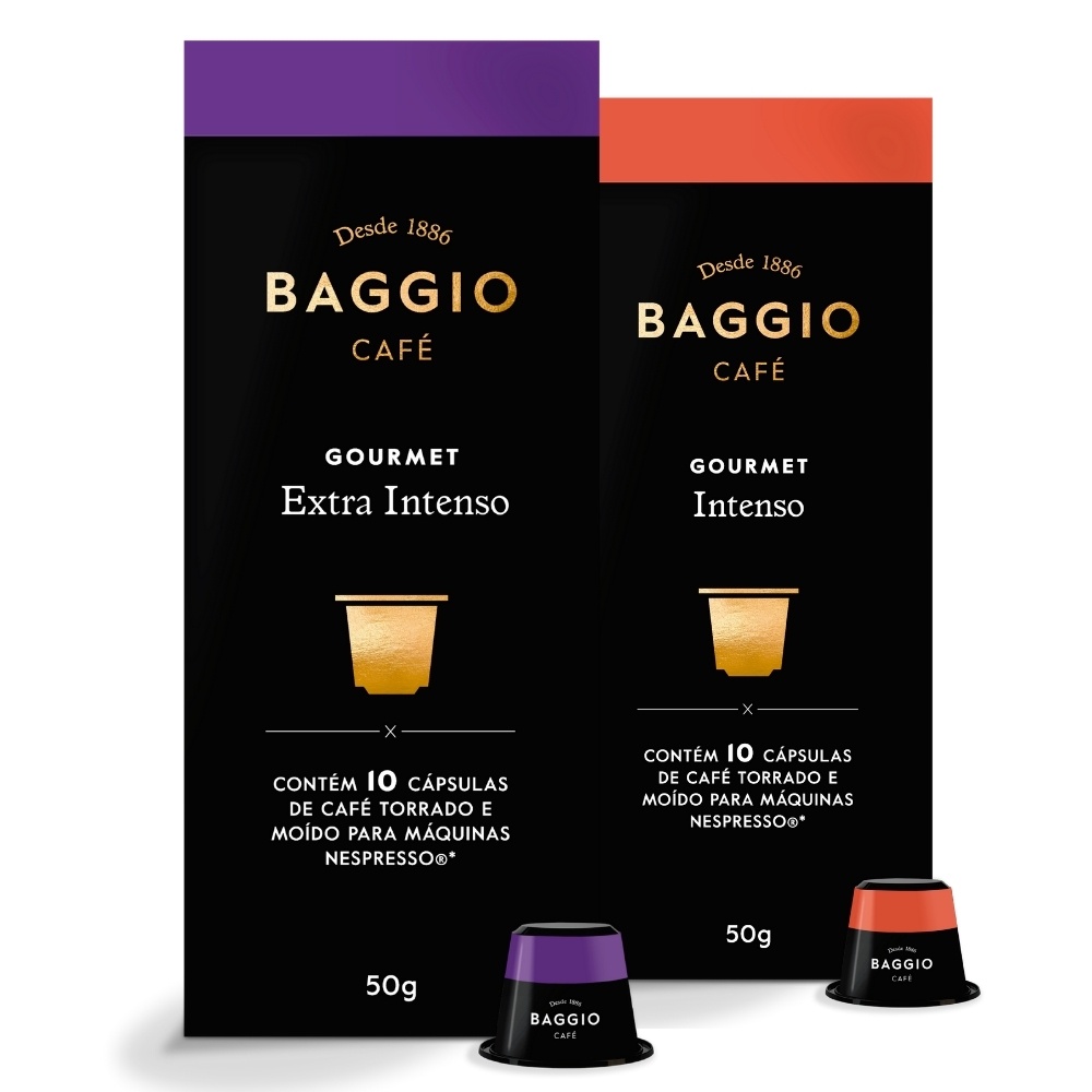 20 Capsulas Para Nespresso Baggio Cafe Gourmet 2 Caixas Shopee Brasil