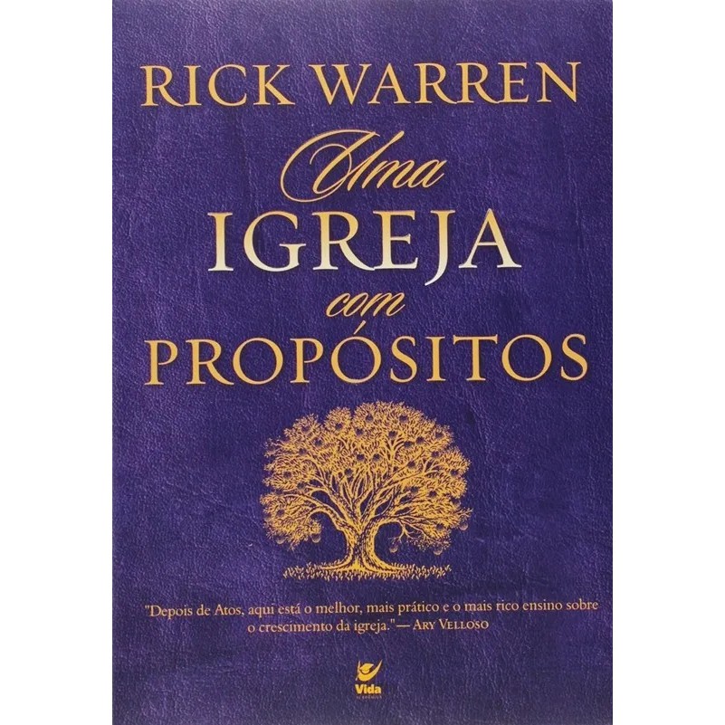 Livro Uma Igreja Prop Sitos Rick Warren Shopee Brasil