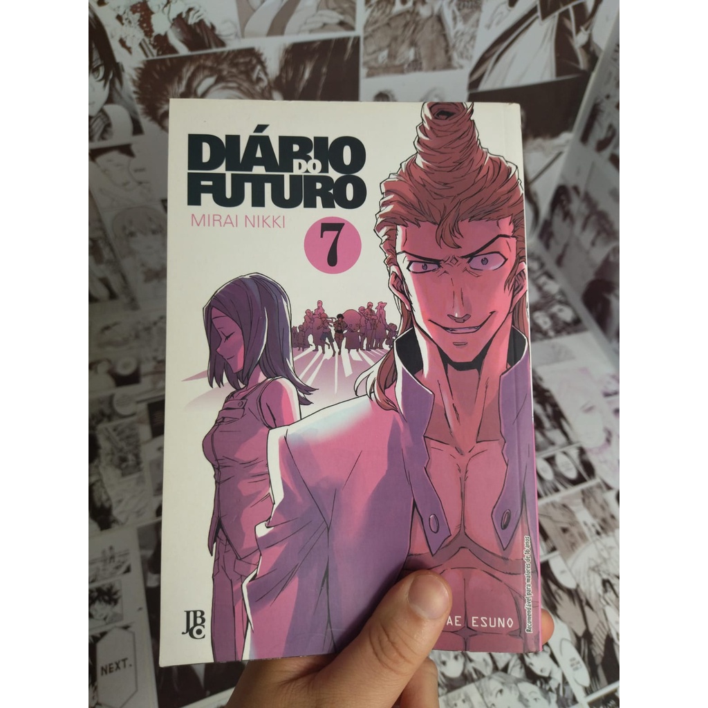 Mangá Diário do Futuro Volume 07 Escorrega o Preço