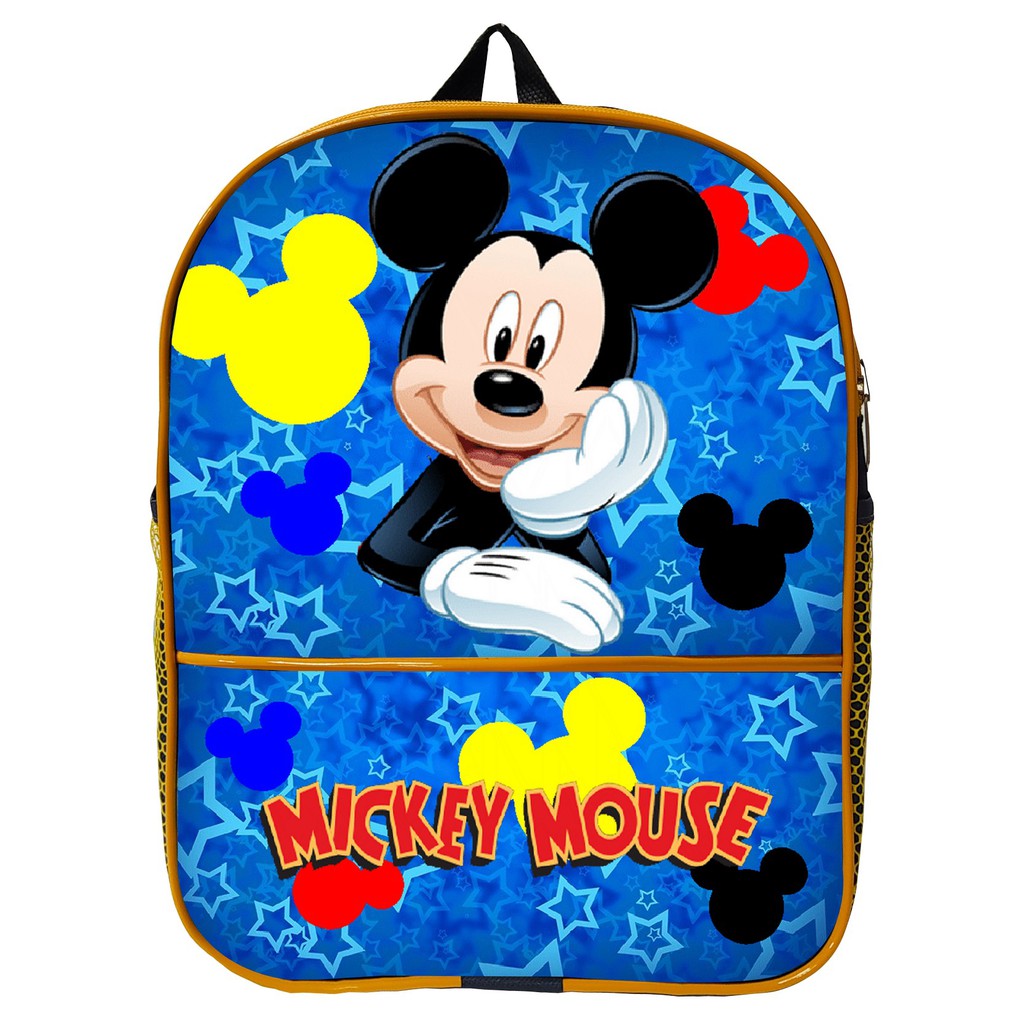 Mochila Infantil Mickey Mouse Escolar Resistente