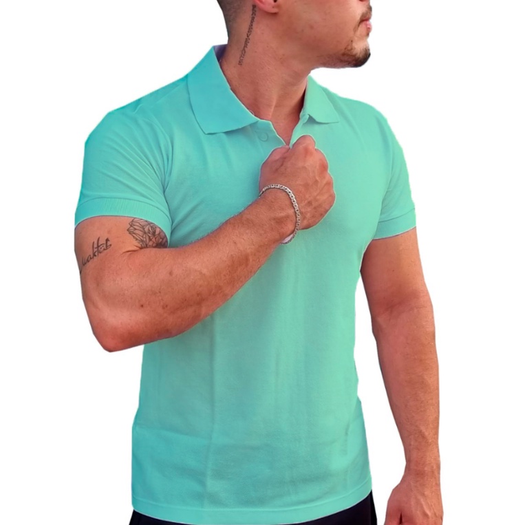 Camisas Gola Polo Masculina Blusa De Luxo Plus Size Shopee Brasil