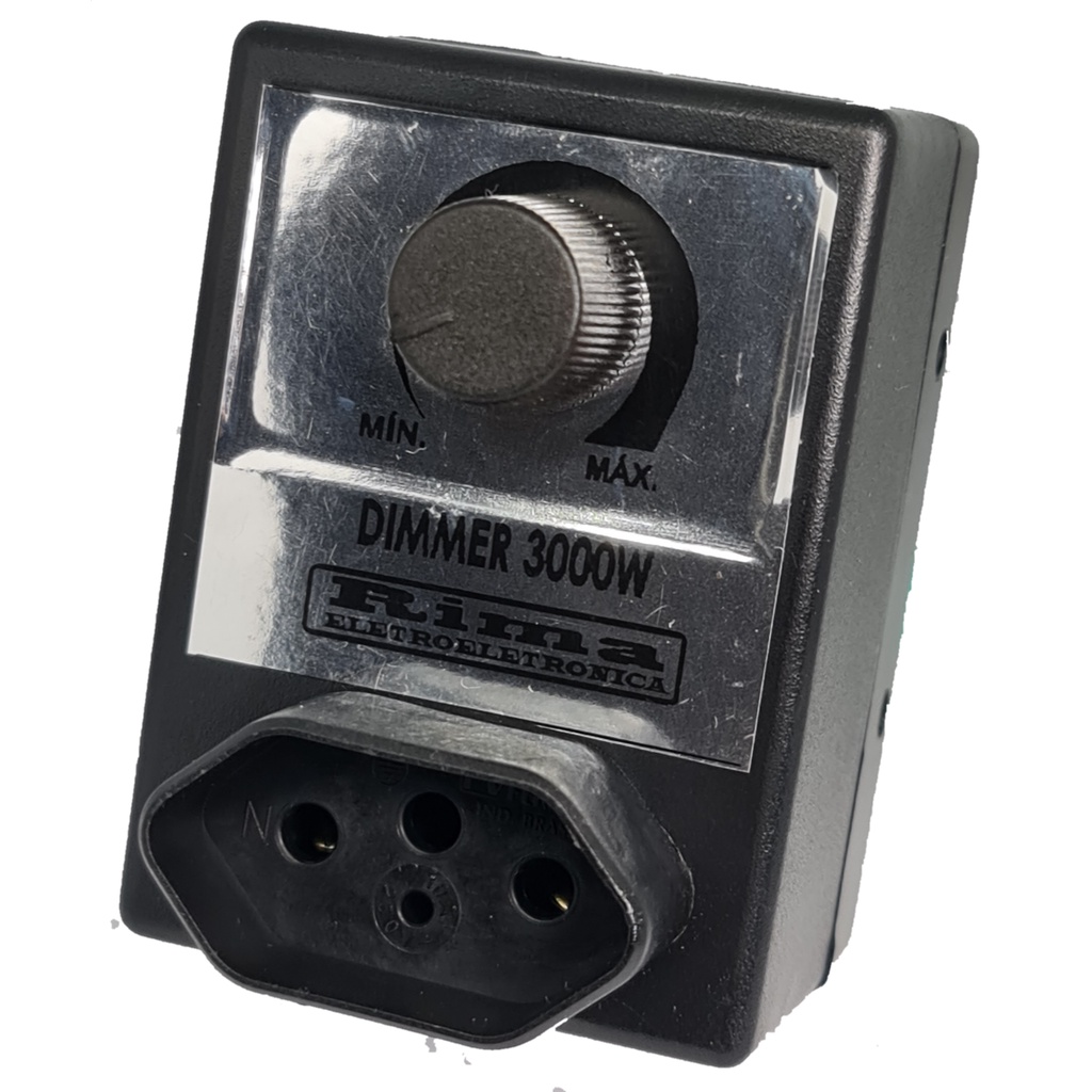 Dimmer Tomada Controlador Dimer W Bivolt V V V Escorrega