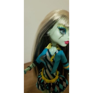 Boneca Monster High Frankie Stein Picture Day Shopee Brasil