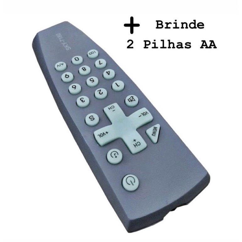 Controle Para Tv De Tubo Semp Toshiba Toda Linha Lumina Line Shopee