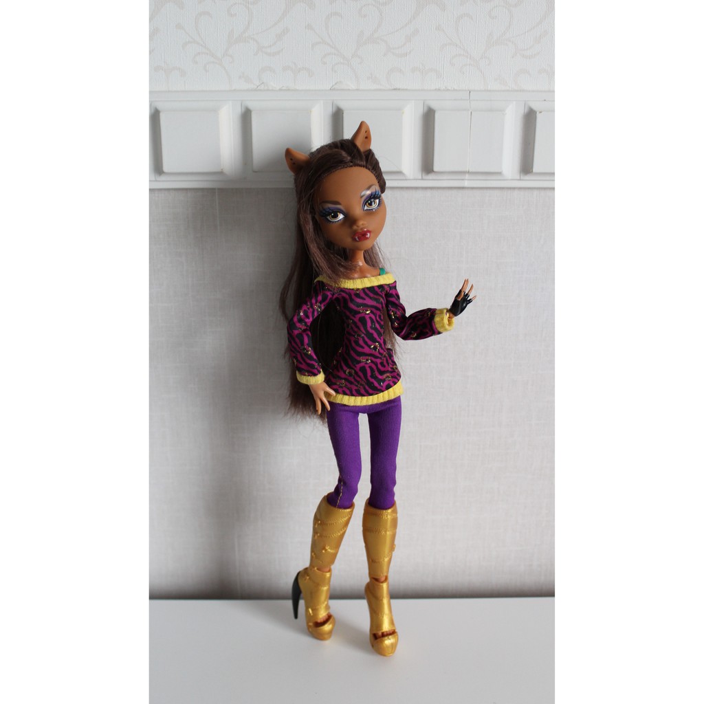 Boneca Monster High Clawdeen Wolf Wave Shopee Brasil