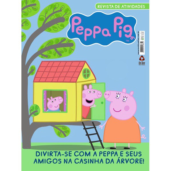 Peppa Pig Revista De Atividades Shopee Brasil