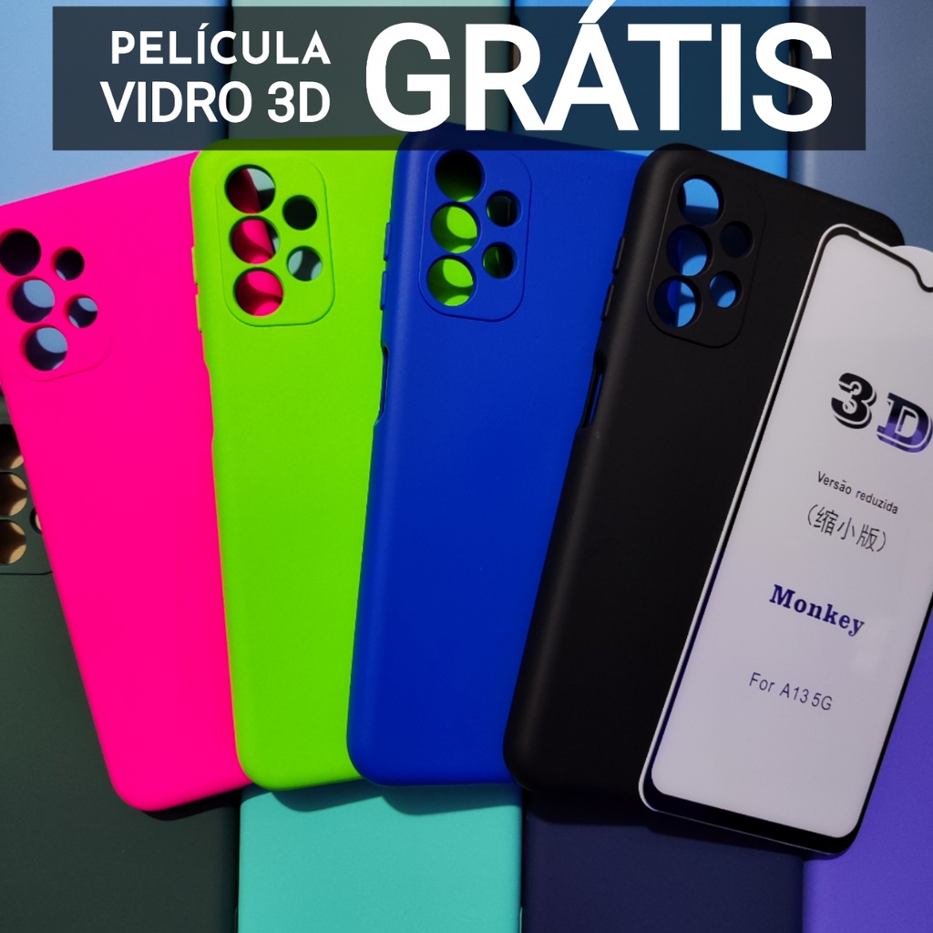 Capa Capinha Silicone Samsung Galaxy A G Aveludada Escorrega O Pre O