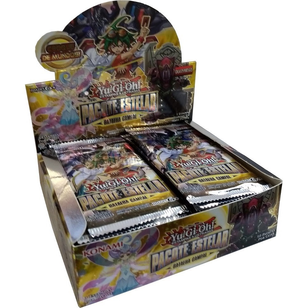 Yugioh Caixa De Booster Pacote Estelar Batalha Campal Yuya ORIGINAL