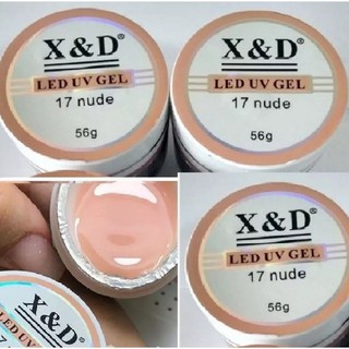 Gel Xd X D Alongamento Gramas Led Uv X D Acrigel Fibra Unhas Nude