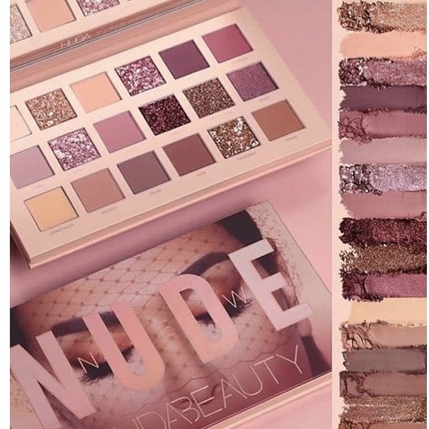 Huda Beauty Paleta Sombras Nude Rose Gold Desert Dusk Shopee Brasil