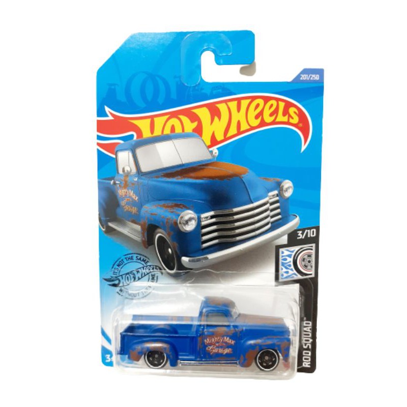 Carrinho Hot Wheels 52 Chevy Azul Shopee Brasil