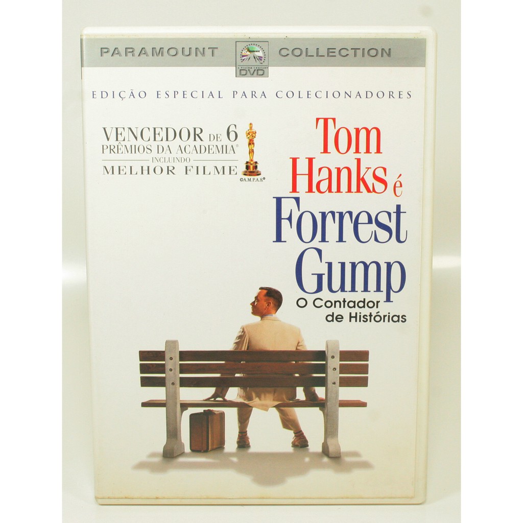 Dvd Duplo Tom Hanks Forrest Gump O Contador De Hist Rias Shopee Brasil